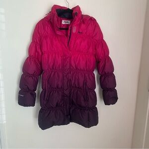 Fila Down Ombre Puffer Coat